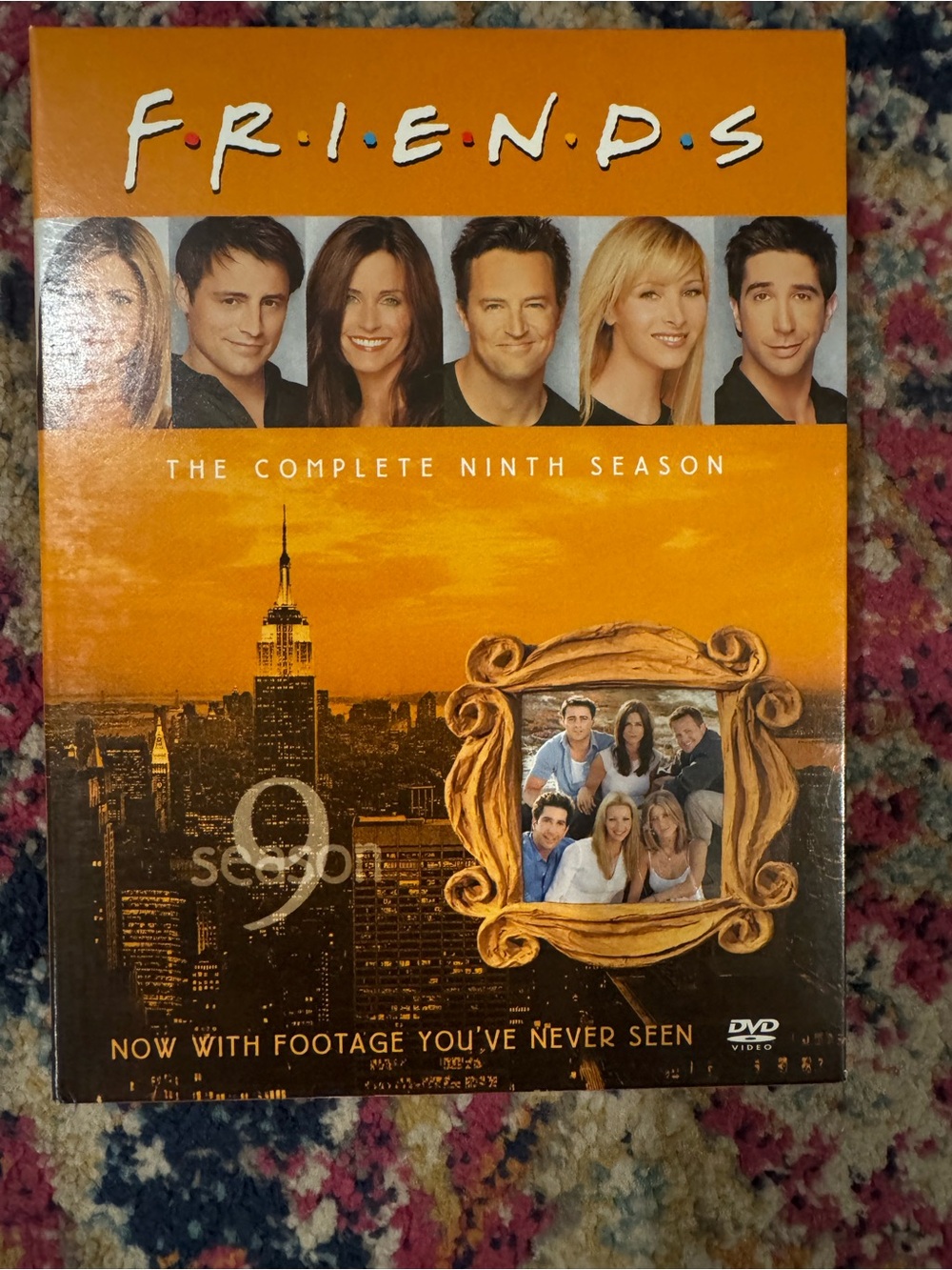 FRIENDS Complete Ninth Season DVD - Orange, Black